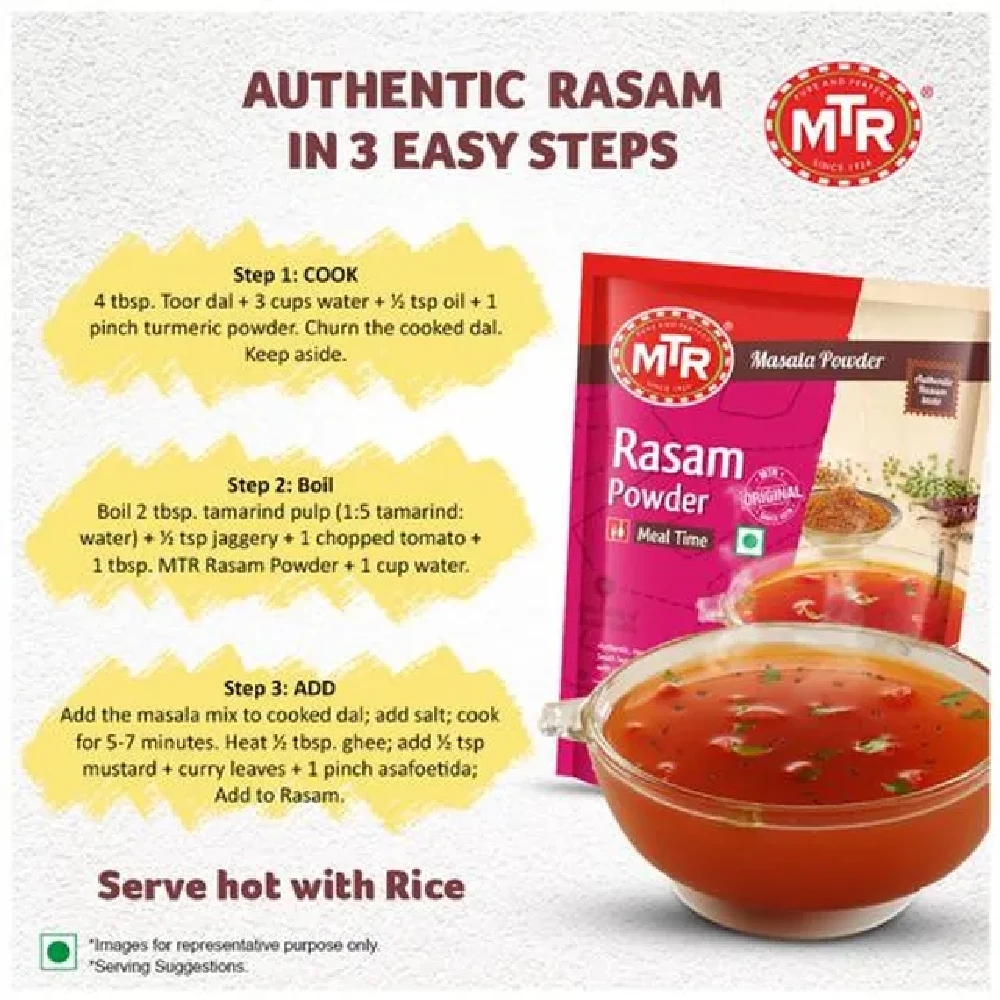 MTR Masala - Rasam Powder, 100 g-5.webp